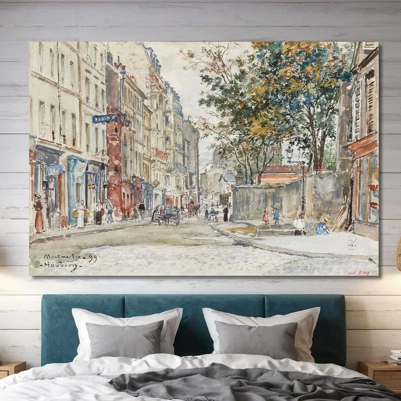 Rue Hermel À Montmartre Frédéric Houbron
