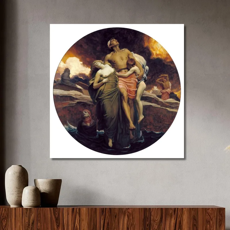 And The Sea Gave Up The Dead Which Were In It Frederic Leighton