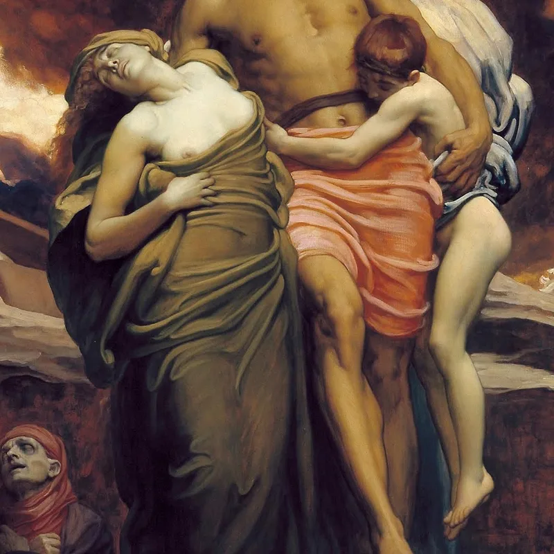 And The Sea Gave Up The Dead Which Were In It Frederic Leighton