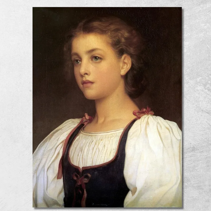 Blondie Frederic Leighton drucken auf leinwand