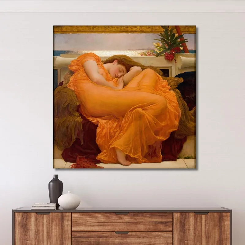 Junio Llameante Frederic Leighton