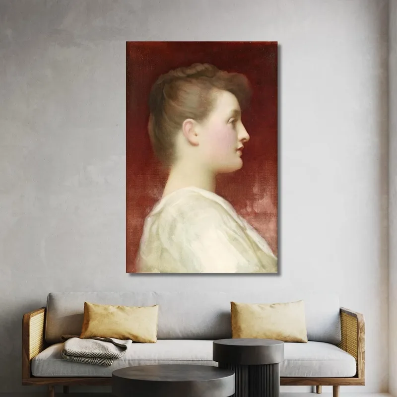 Ragazza Di Profilo Frederic Leighton