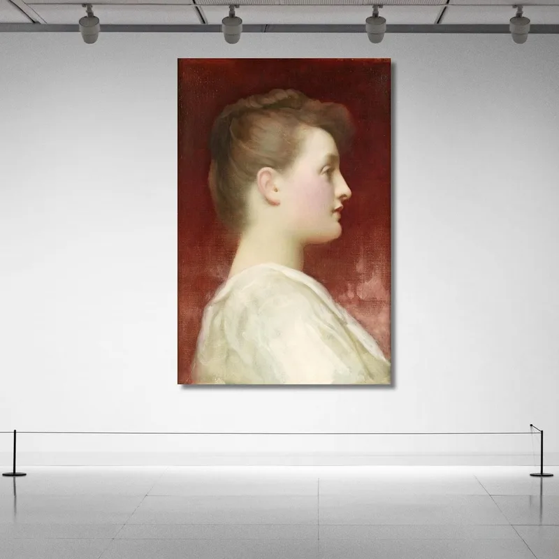 Ragazza Di Profilo Frederic Leighton