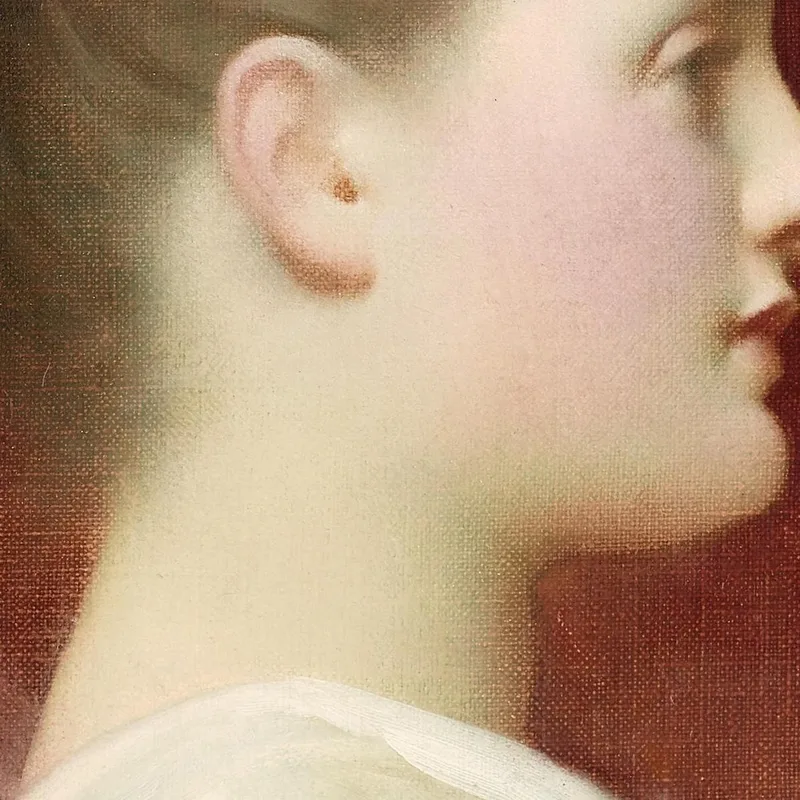 Ragazza Di Profilo Frederic Leighton