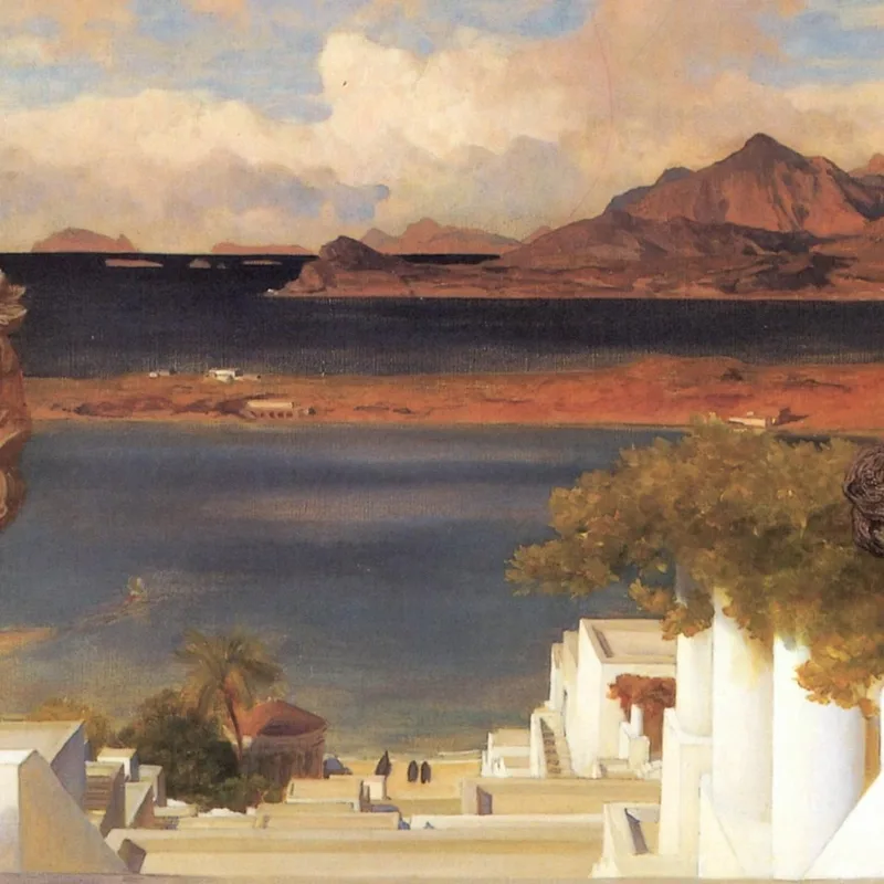 Greek Girls Playing Ball Frederic Leighton