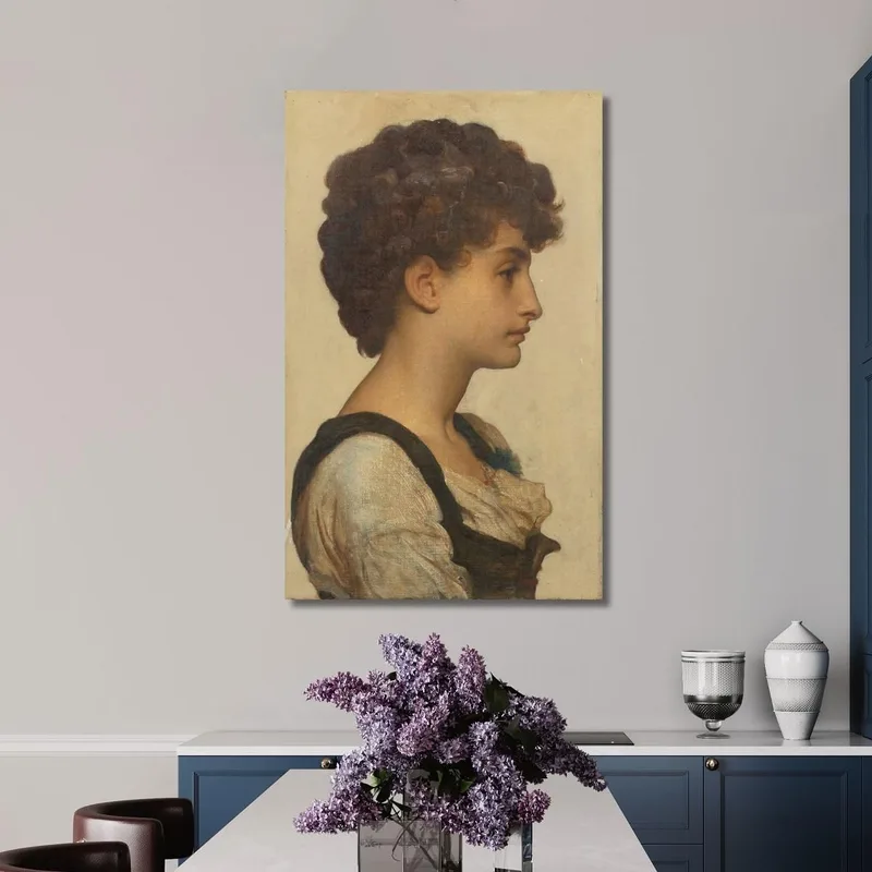 Cabeza De Niña Frederic Leighton