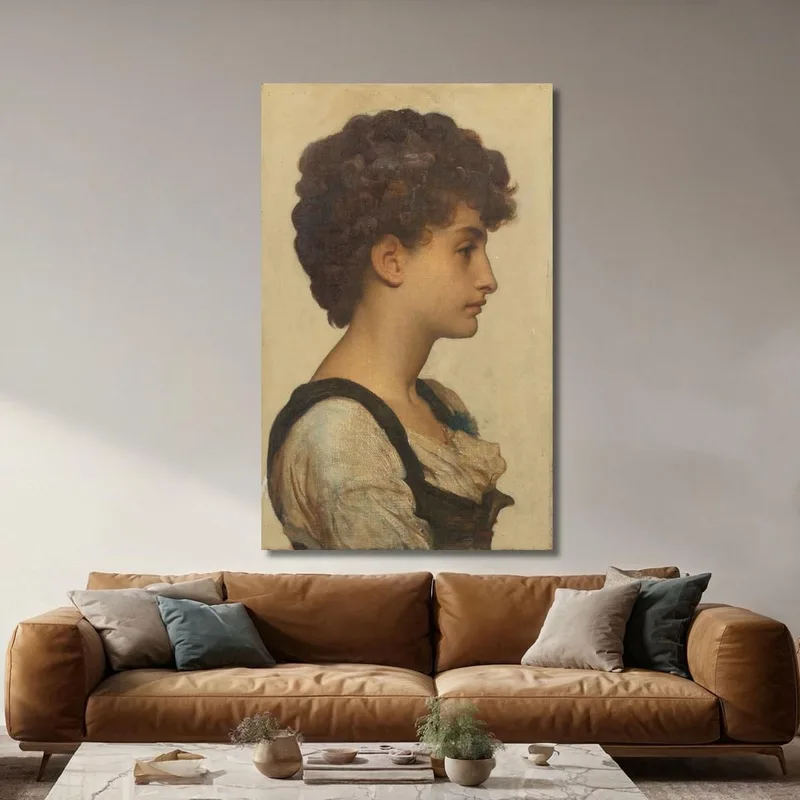 Cabeza De Niña Frederic Leighton