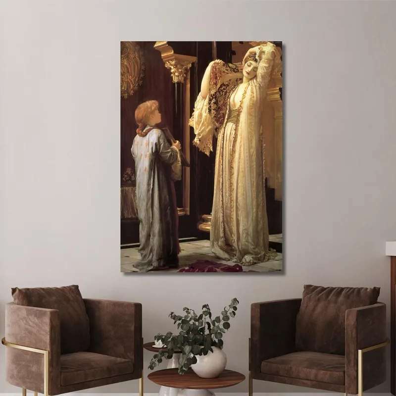 Lumière Du Harem Frederic Leighton