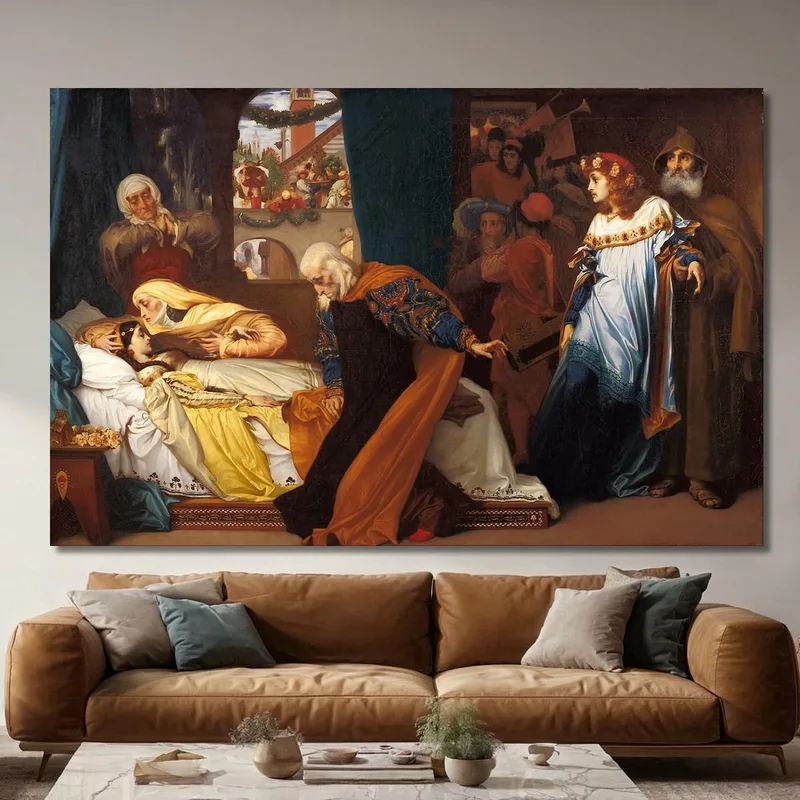 La Muerte Fingida De Julieta Frederic Leighton