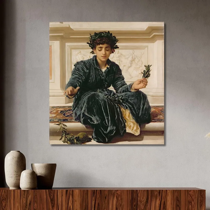 Tejiendo La Corona Frederic Leighton