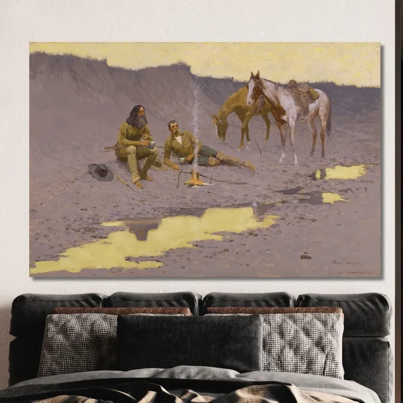 Un Nuovo Anno Sul Cimarron Frederic Remington