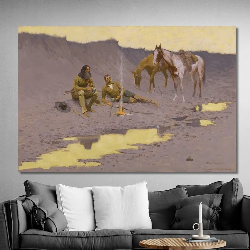 Un Nuovo Anno Sul Cimarron Frederic Remington