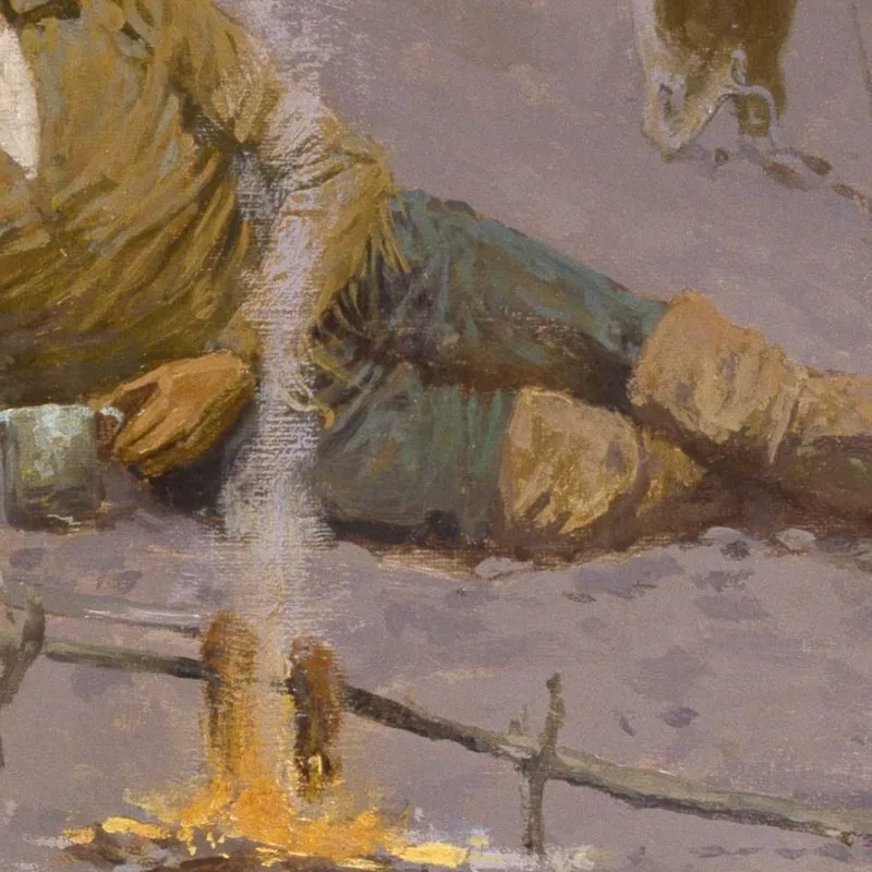 Un Nuovo Anno Sul Cimarron Frederic Remington