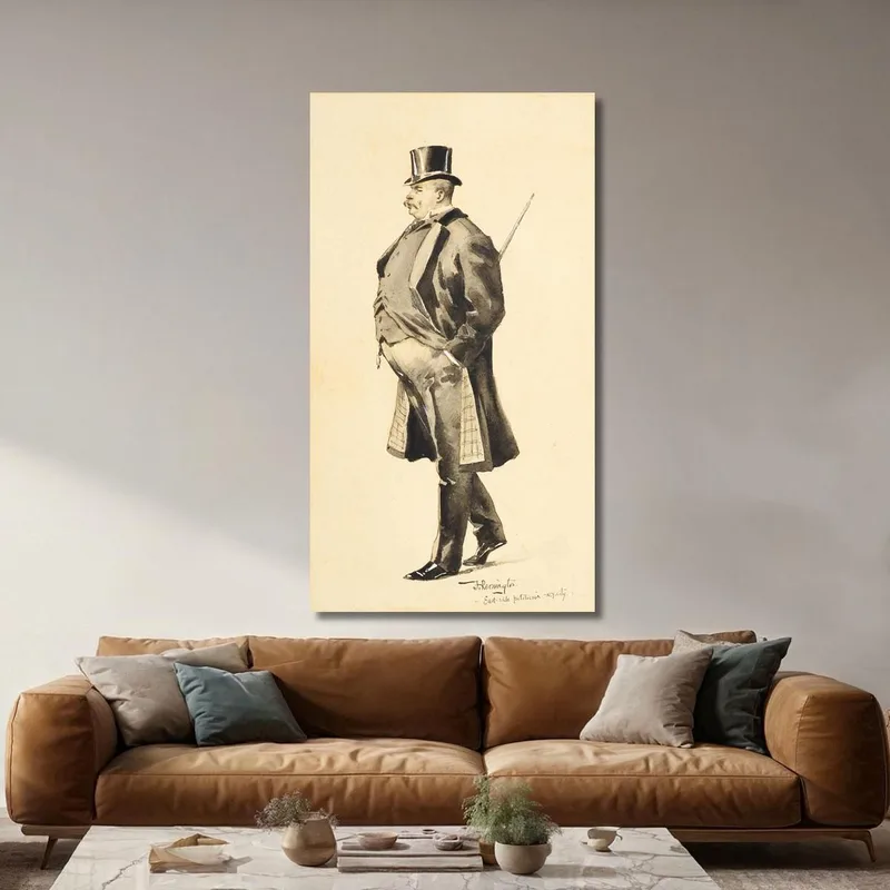 Un Politicien De L'East Side Frederic Remington