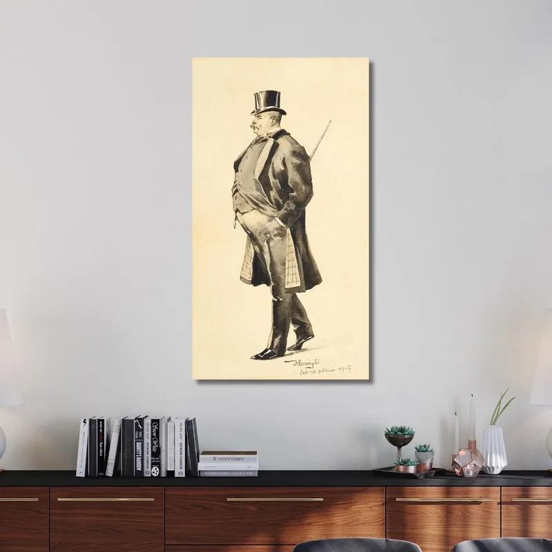 Un Politicien De L'East Side Frederic Remington