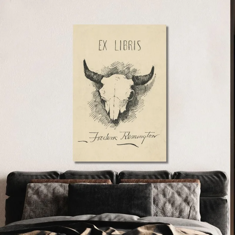 Ex-Libris De Frederic Remington Frederic Remington