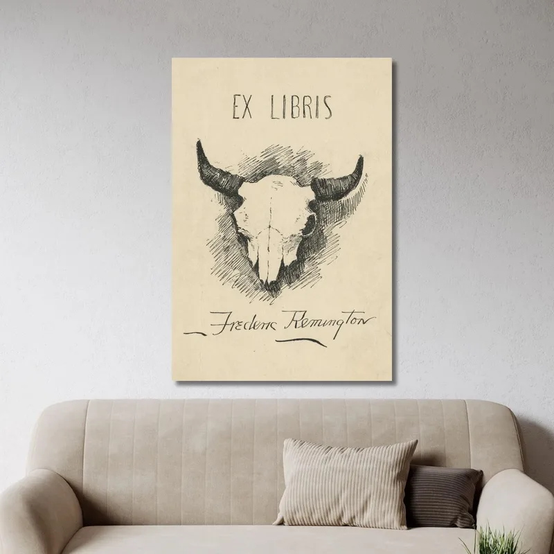 Ex-Libris De Frederic Remington Frederic Remington