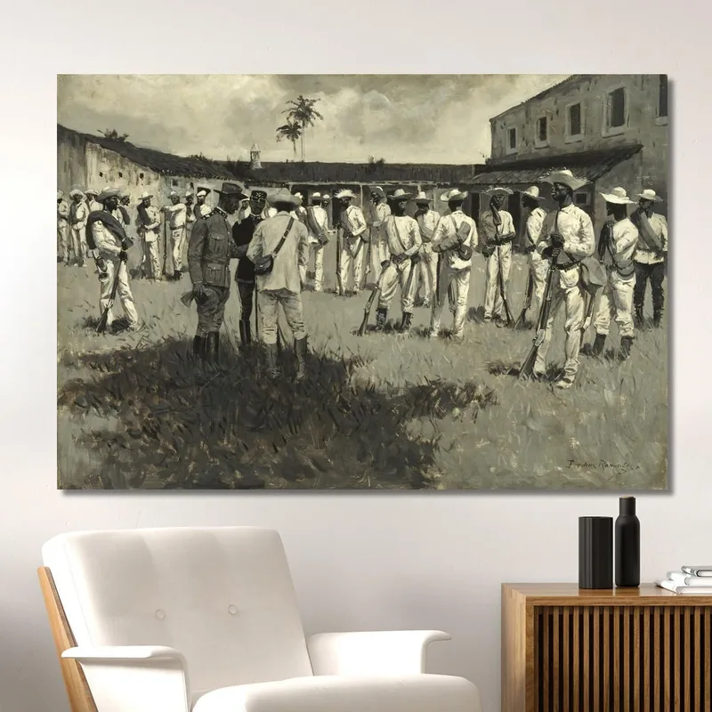 Démantèlement De L'Armée De Gomez Frederic Remington