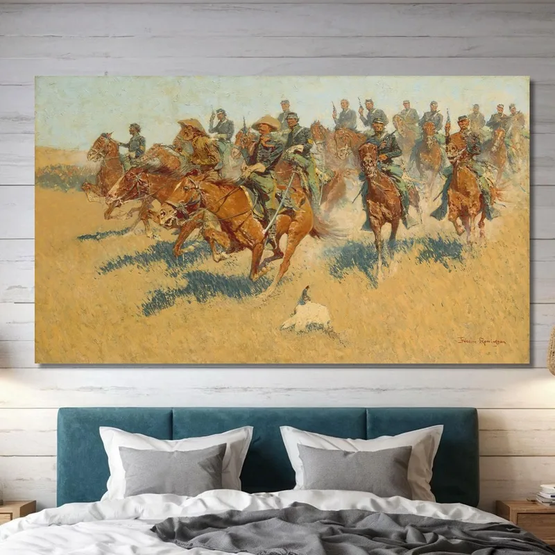 On The Southern Plains Frederic Remington