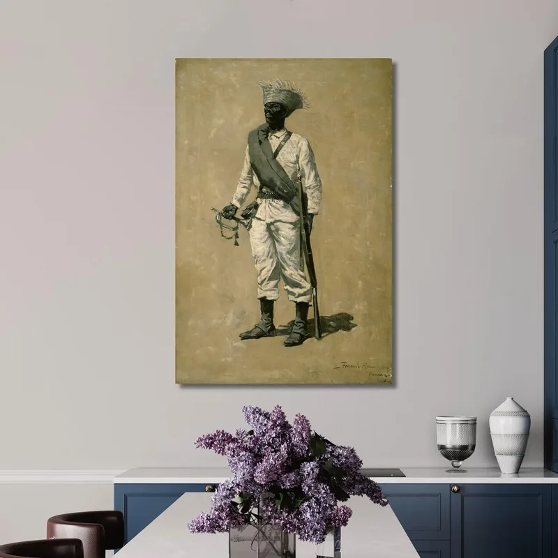 L'Un Des Hommes De Gomez Frederic Remington