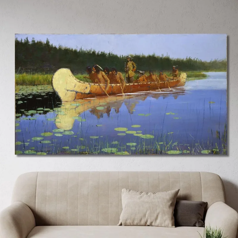 Radisson E Groseilliers Frederic Remington