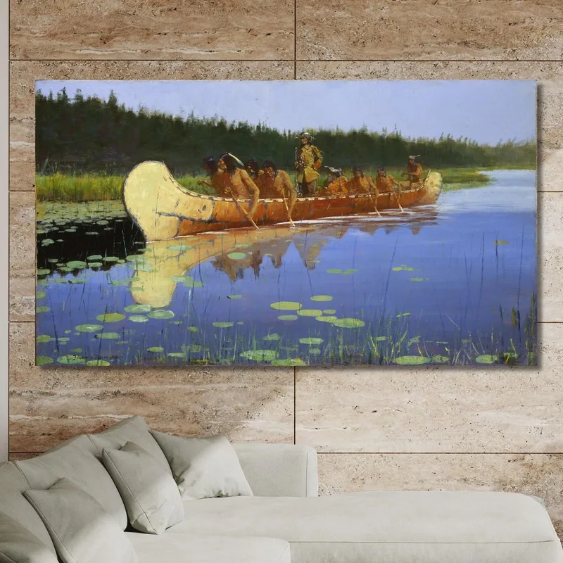 Radisson E Groseilliers Frederic Remington