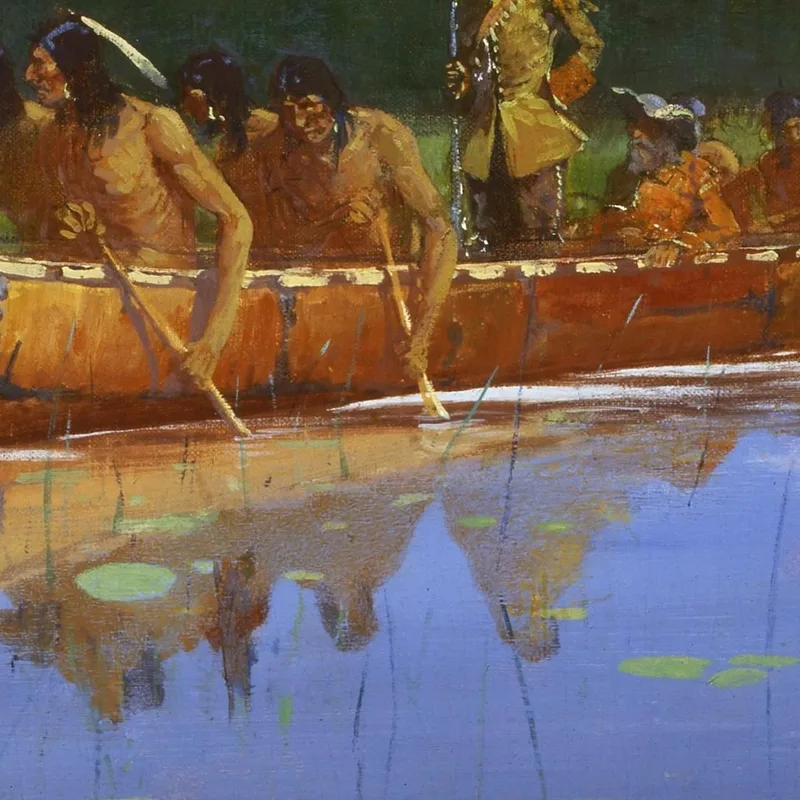 Radisson E Groseilliers Frederic Remington