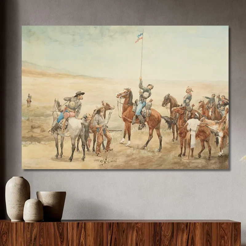 Signalisation Du Commandement Principal Frederic Remington