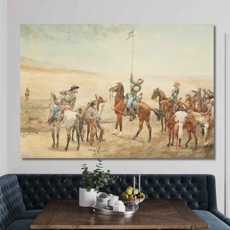 Signalisation Du Commandement Principal Frederic Remington