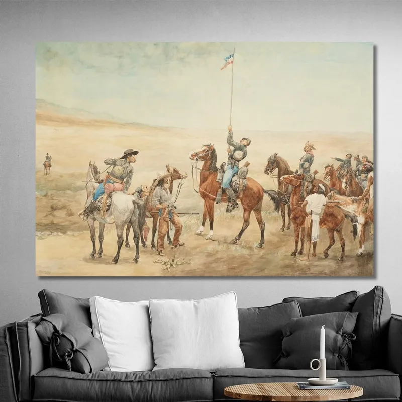 Signalisation Du Commandement Principal Frederic Remington