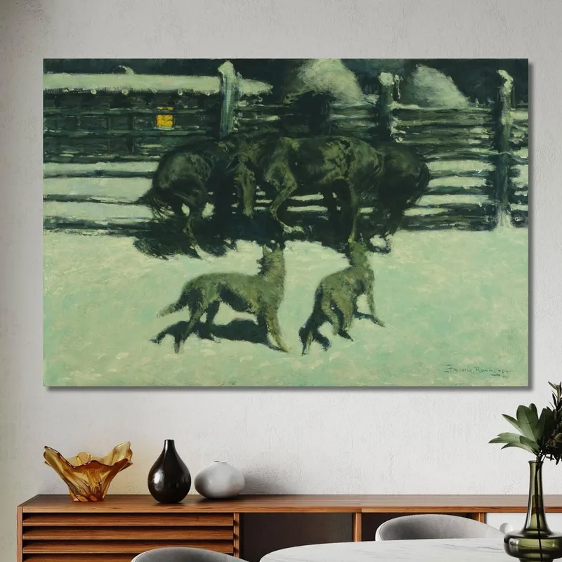 La Richiesta Di Aiuto Frederic Remington