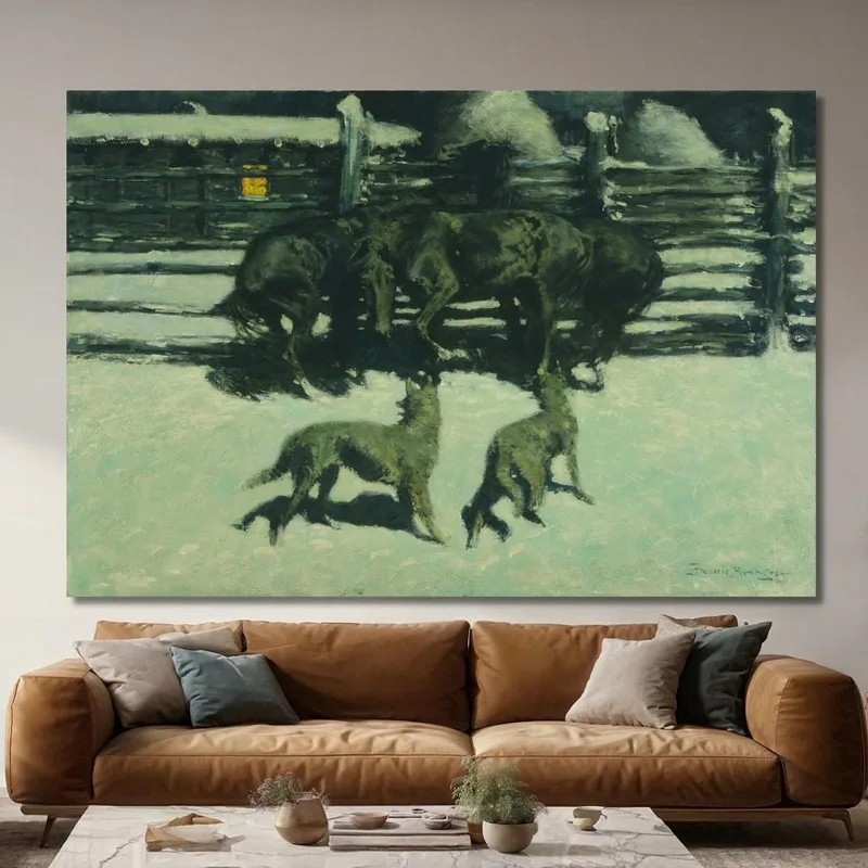 La Richiesta Di Aiuto Frederic Remington