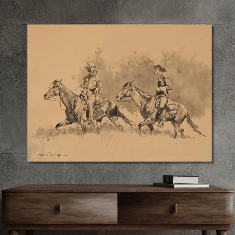 Los Mensajeros Frederic Remington