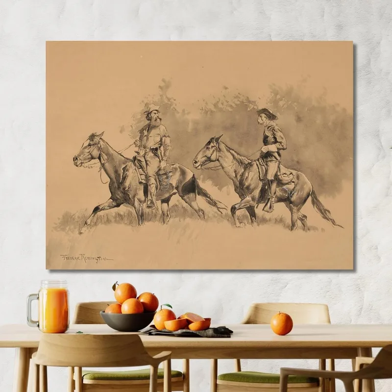 Los Mensajeros Frederic Remington
