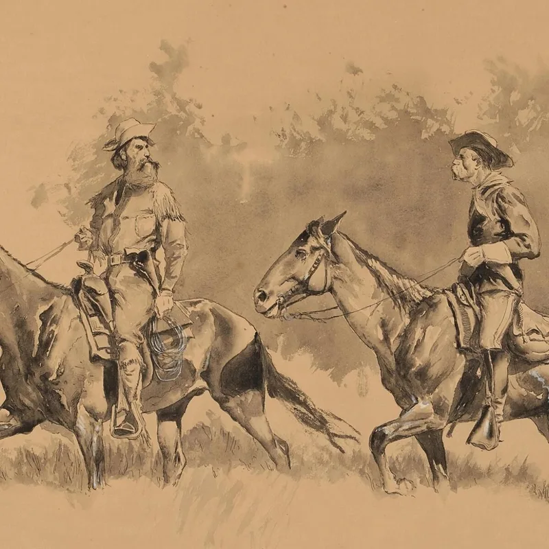 Los Mensajeros Frederic Remington