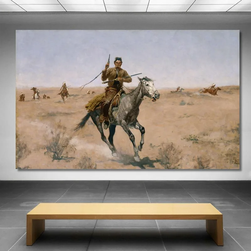 El Vuelo Frederic Remington