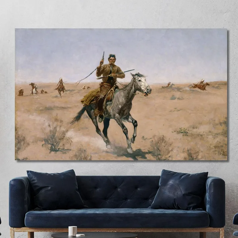 El Vuelo Frederic Remington