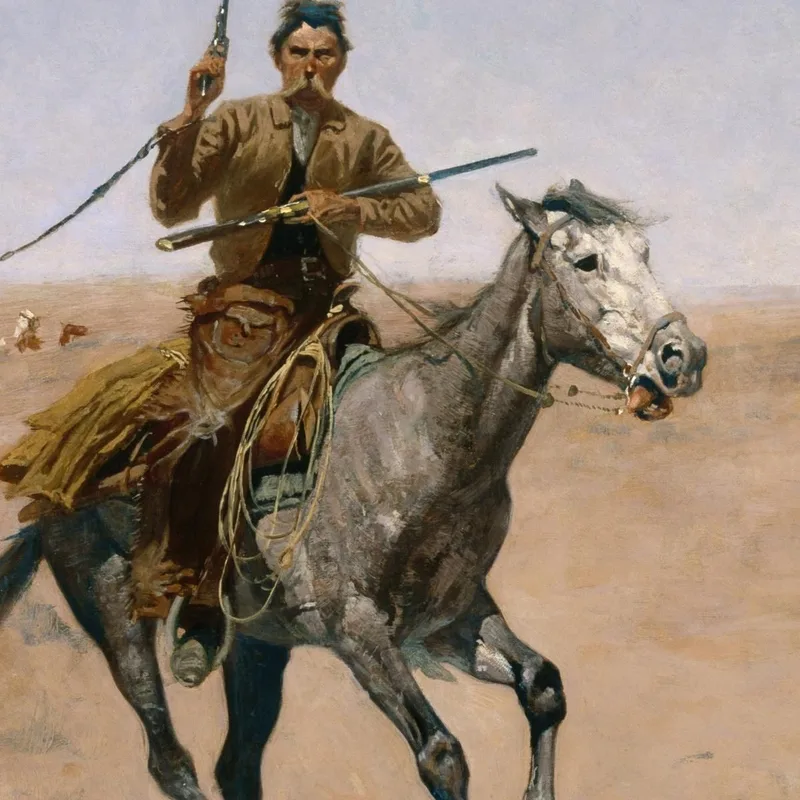 El Vuelo Frederic Remington