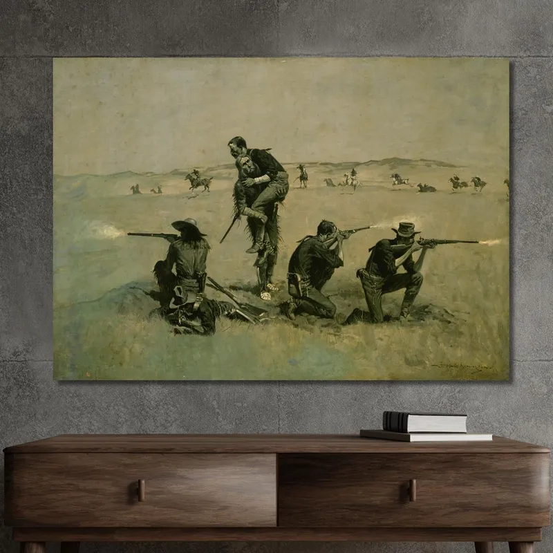 The Last Stand Frederic Remington
