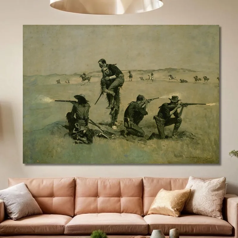 The Last Stand Frederic Remington