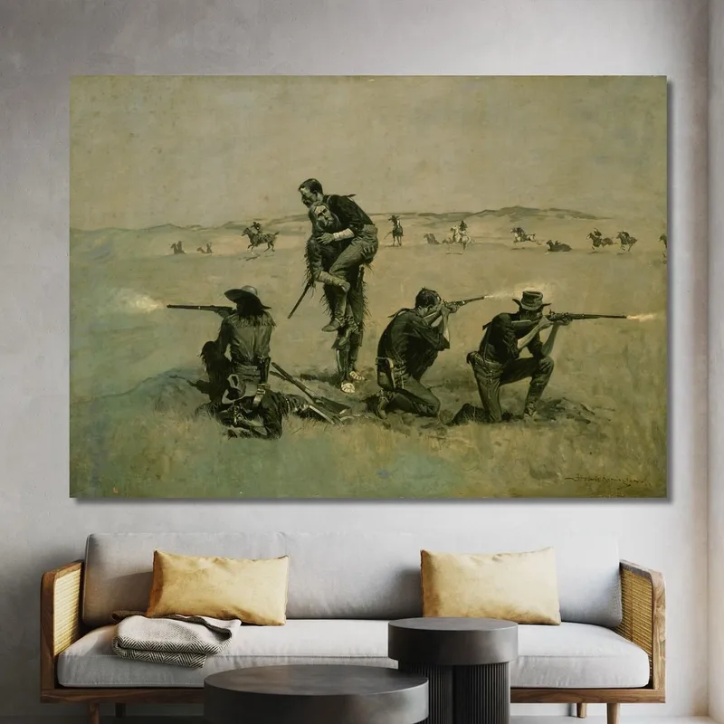 The Last Stand Frederic Remington
