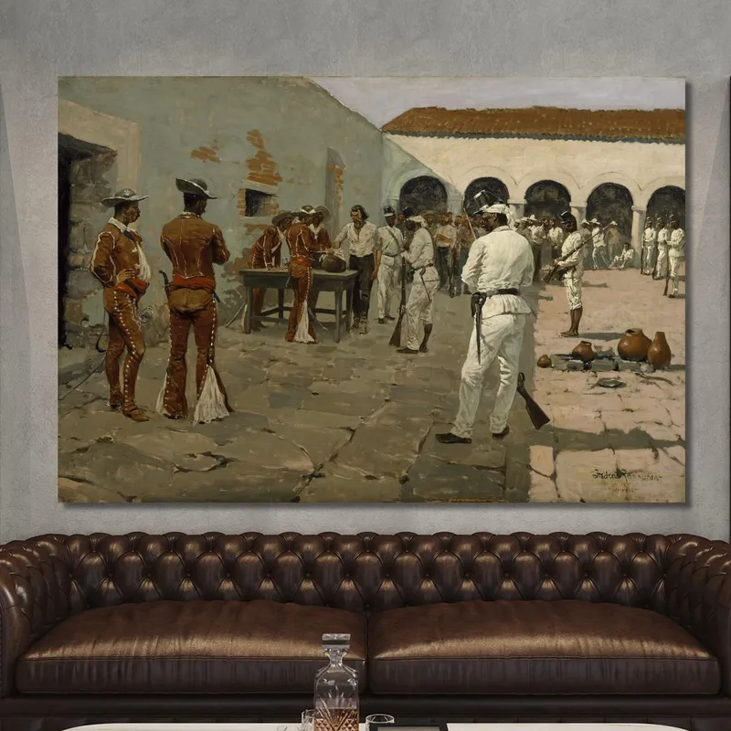 La Expedición De Mier: El Dibujo Del Frijol Negro Frederic Remington