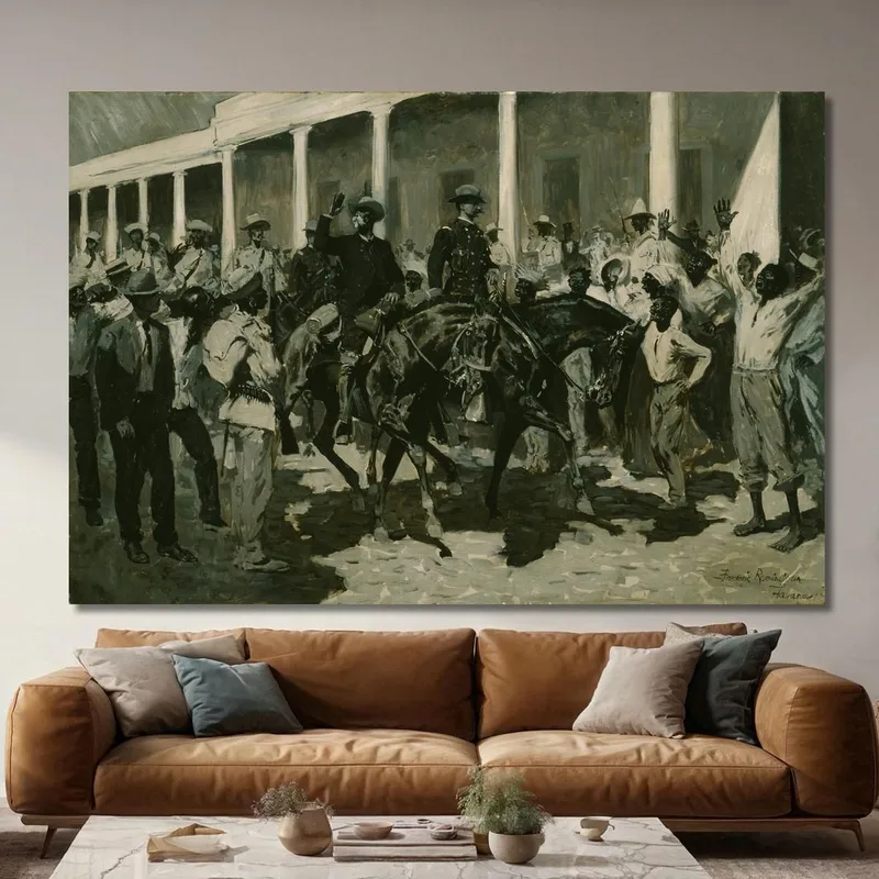 Il Ritorno Di Gomez All'Avana Frederic Remington