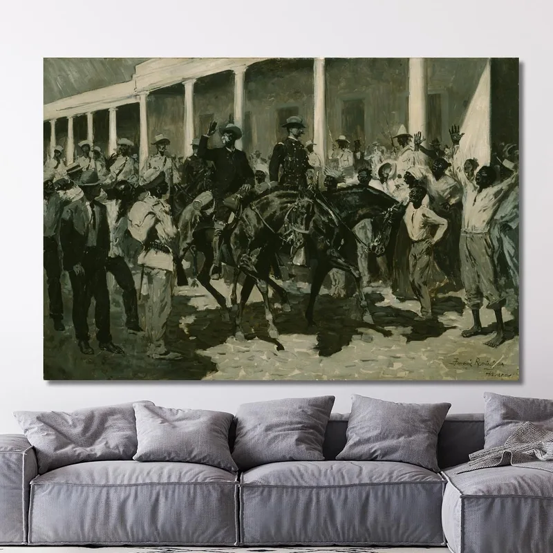 Il Ritorno Di Gomez All'Avana Frederic Remington