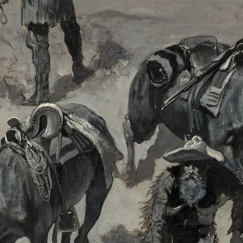 ¡Agua! Frederic Remington
