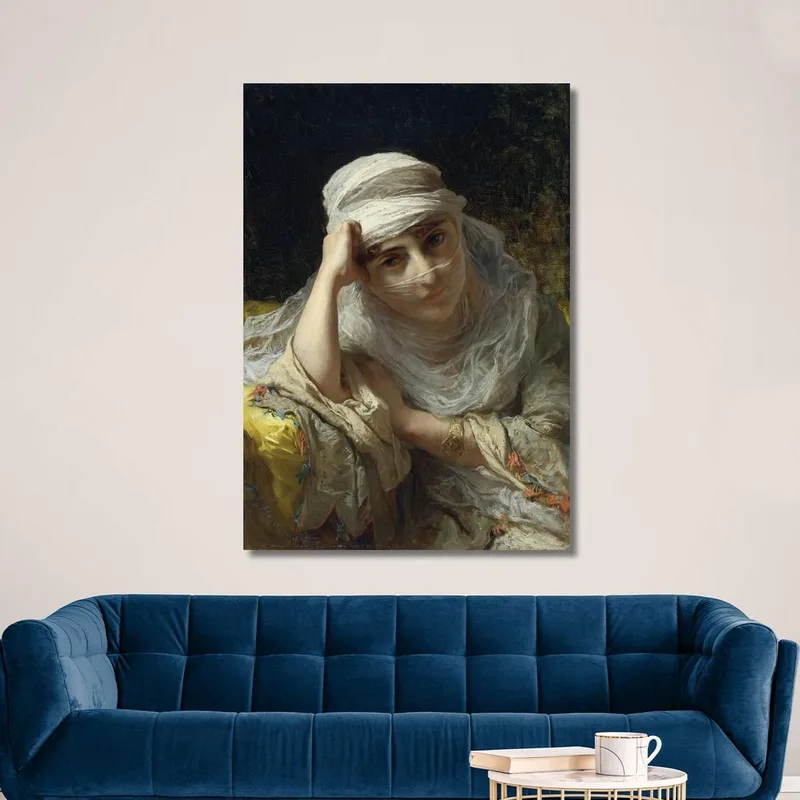 Eine Schönheit Aus Konstantinopel Frederick Arthur Bridgman