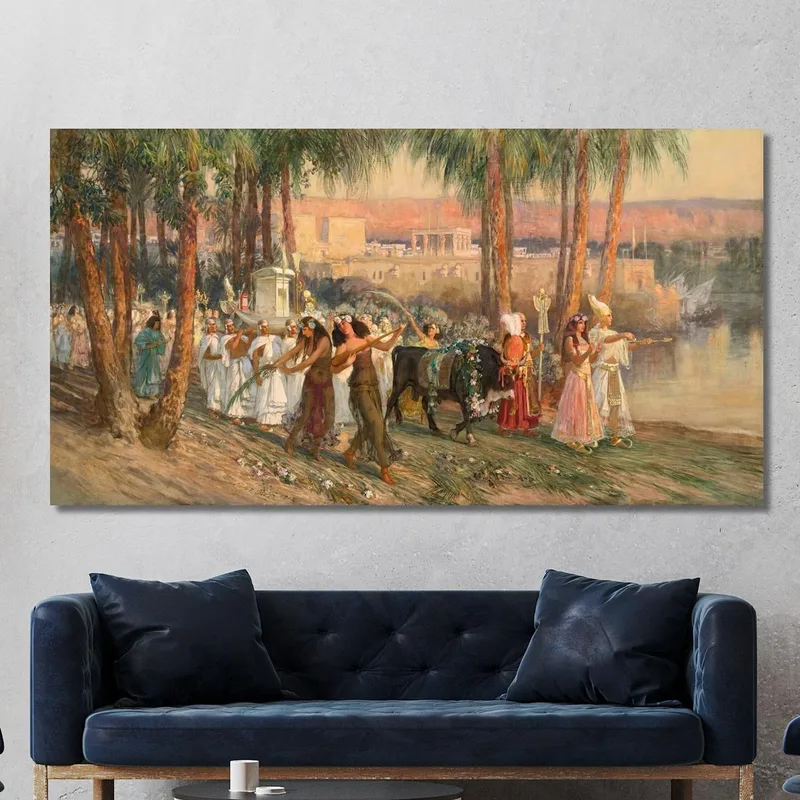 Eine Ägyptische Prozession 2 Frederick Arthur Bridgman