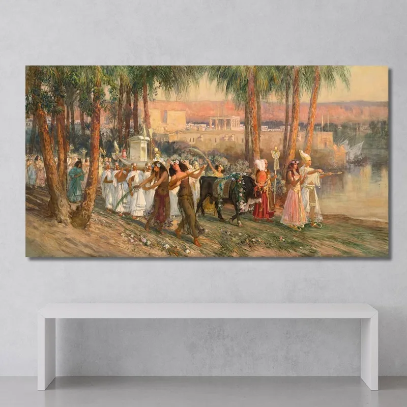 Eine Ägyptische Prozession 2 Frederick Arthur Bridgman