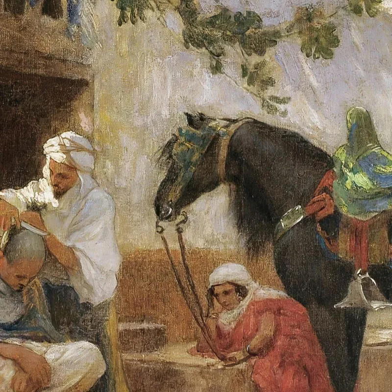 Der Friseur Frederick Arthur Bridgman