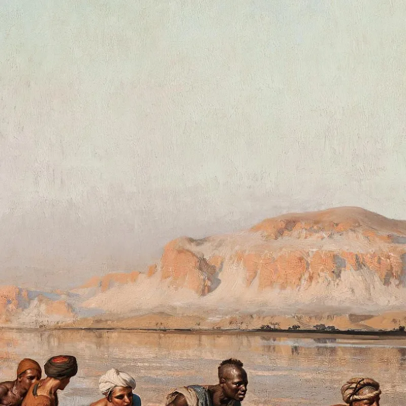 Traino Sul Nilo Frederick Arthur Bridgman